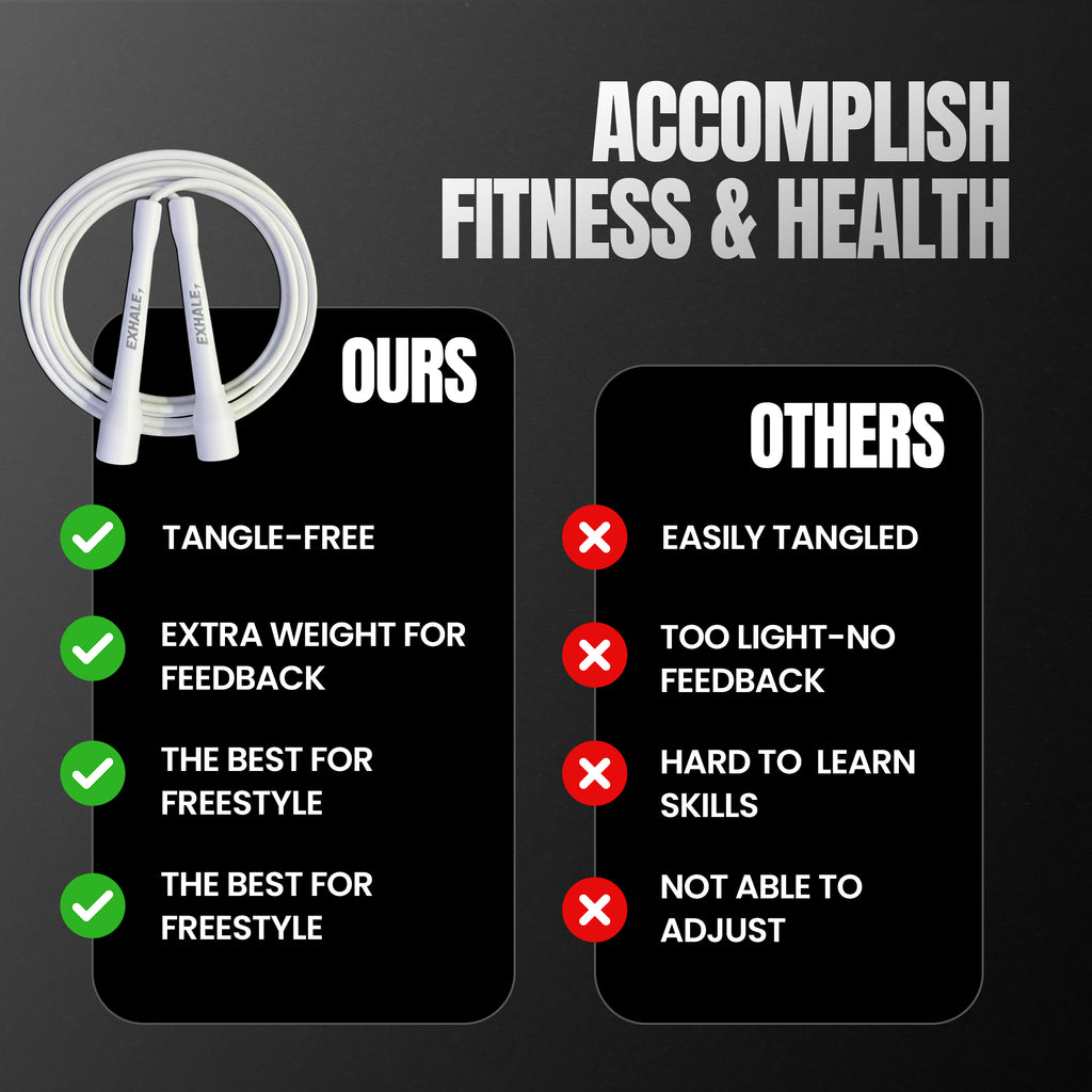 EXHALE™ Performance Jump Rope